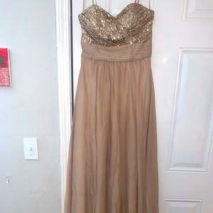 Worn once prom dress.